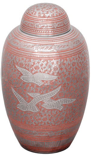 [509 GHP] Going Home Pink Adult Brass Urn